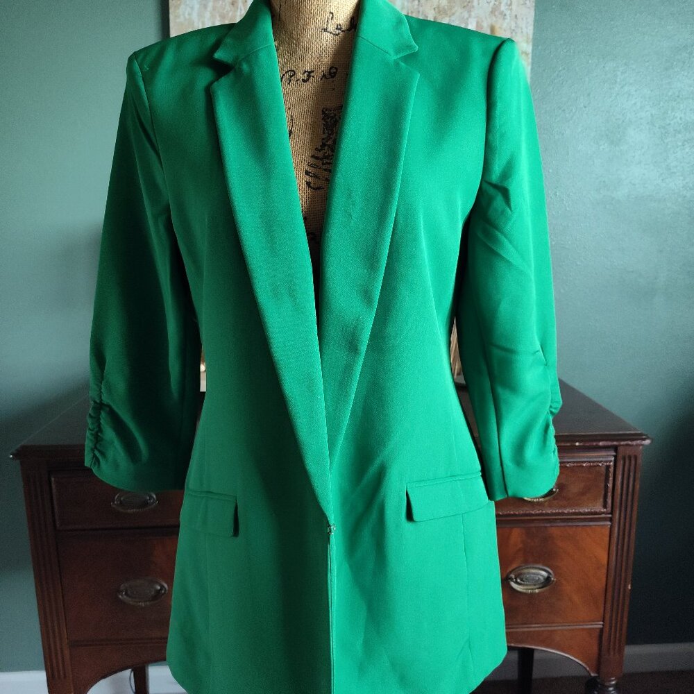 INC Green blazer